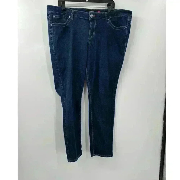 Torrid Dark Wash  Classic Skinny‎ Jean Stretch Denim Women's Size 22R - Picture 1 of 4